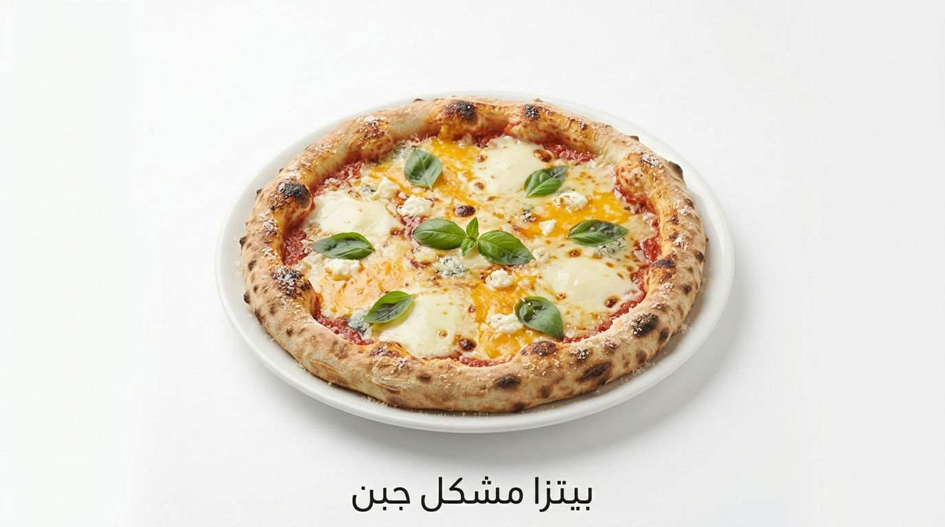 بيتزا مشكل جبن