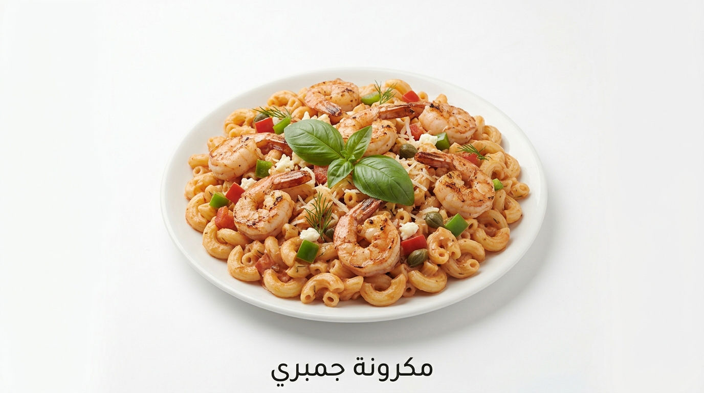 مكرونة جمبري