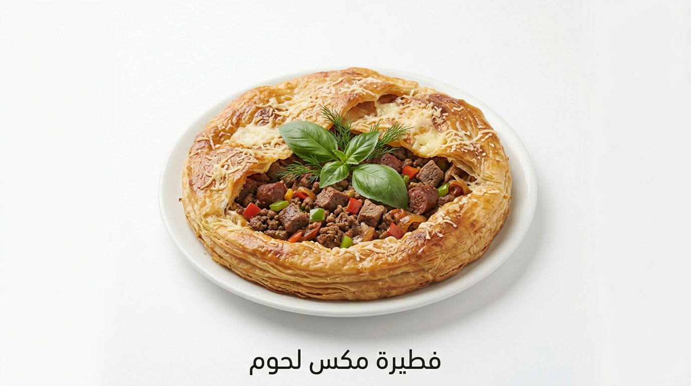 فطيرة مكس لحوم