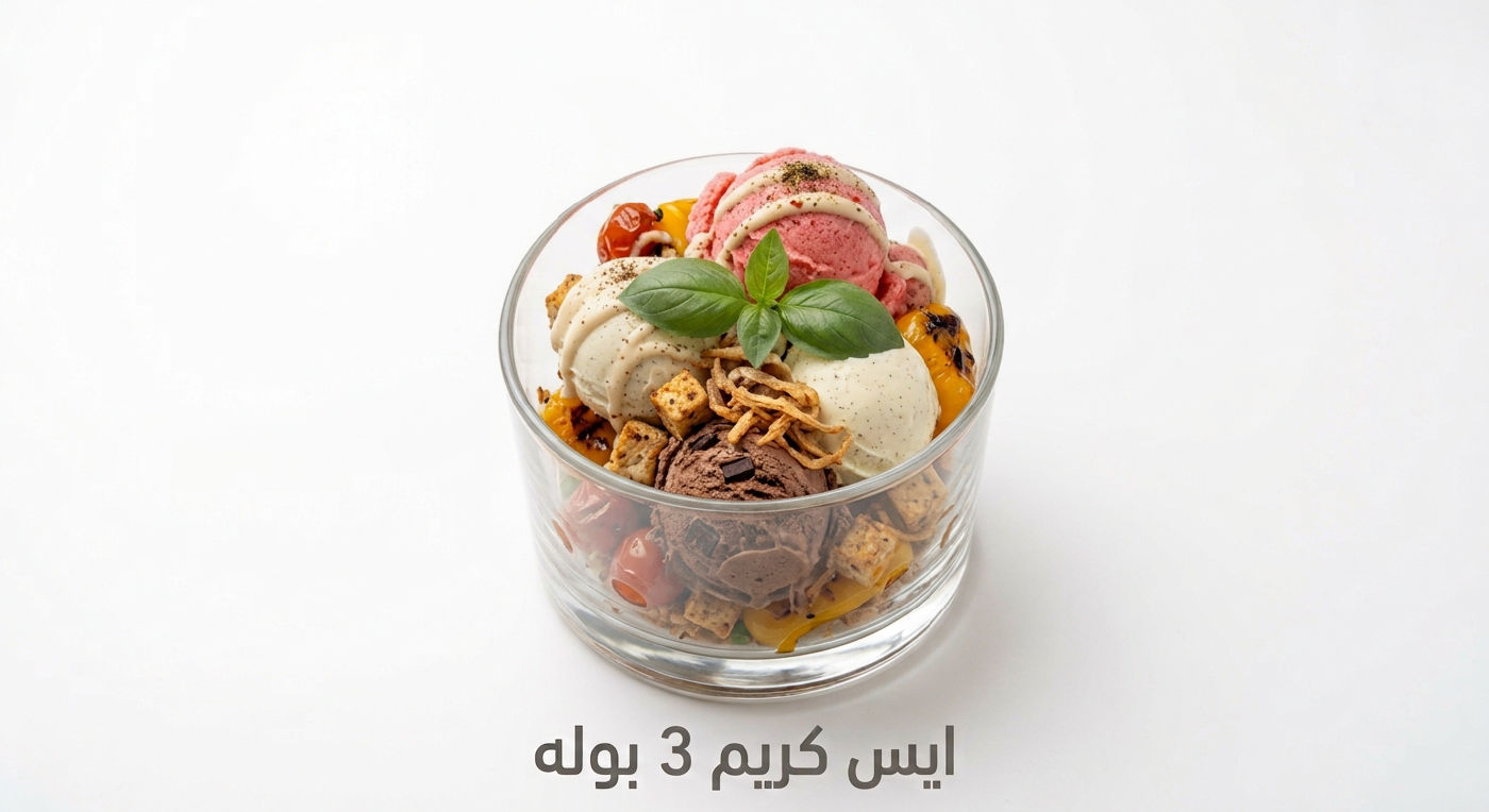 ايس كريم 3 بوله